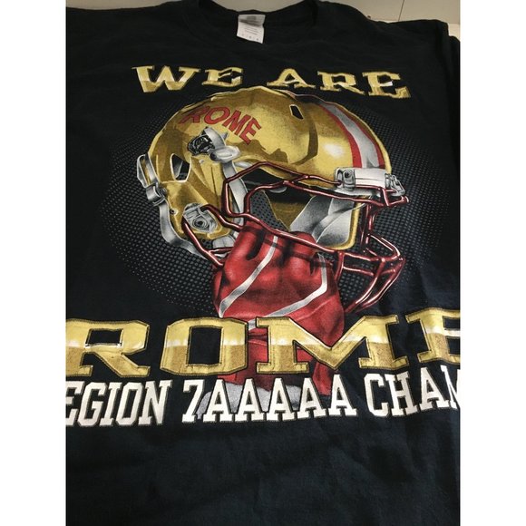 Unisex Rome Georgia Region 7AAAAA Champs long sleeve tee shirt size Large - Picture 2 of 4